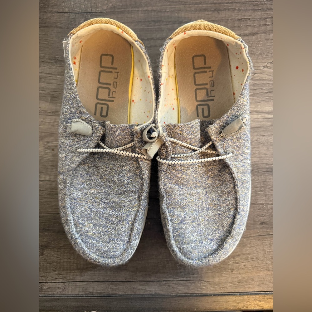 Hey Dude Wally Casual Shoes Lightweight Comfort Slip On - Picture 3 of 5